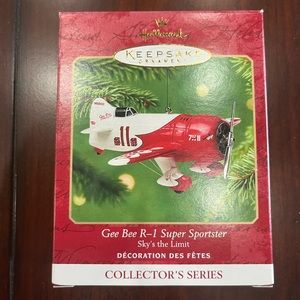 Hallmark Keepsake Ornament GEE BEE R-1 SUPER SPORTSTER